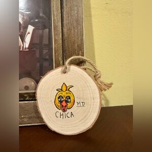 Chica Wooden Art Decor